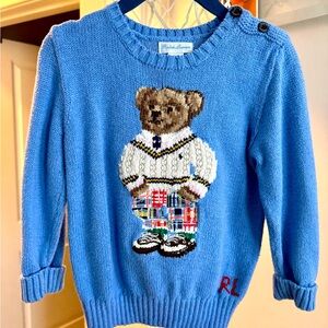 Ralph Lauren Polo Teddy Bear Sweater